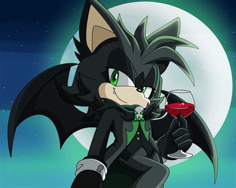 Sonic Bat Oc Character Halloween Dark Evil Vampire By Sonictheedgehog