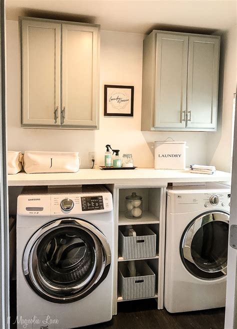 Wall Cabinets Above Washer And Dryer 2021 Laundry Room Diy Laundry Room Makeover Laundry