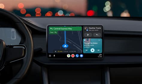 Zien Google Past Nieuwe Ontwerp Android Auto Aan