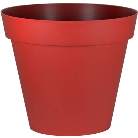 EDA Pot rond Toscane Ø40cm 23L rouge rubis