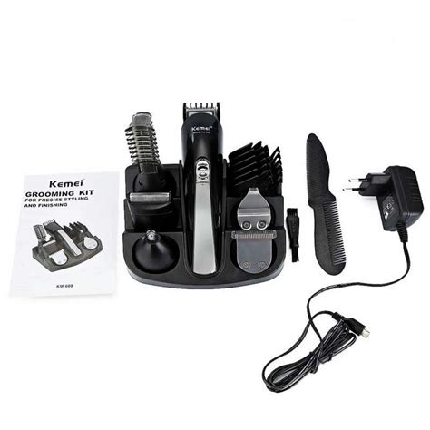 1 Kemei 11in1 Super Grooming Kit KM 600 In Pakistan Hitshop Pk