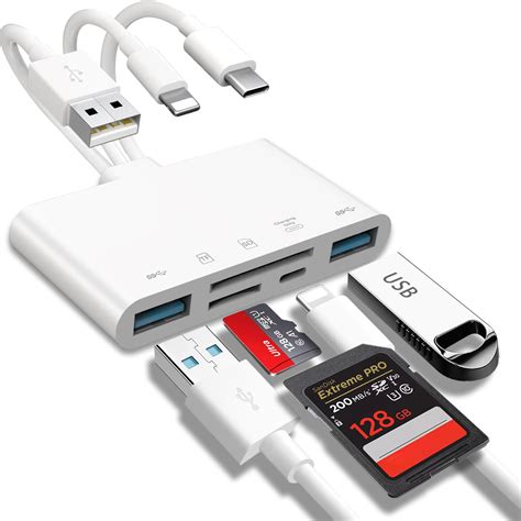 Lecteur De Carte M Moire En Adaptateur Usb Otg Et Lecteur De Carte