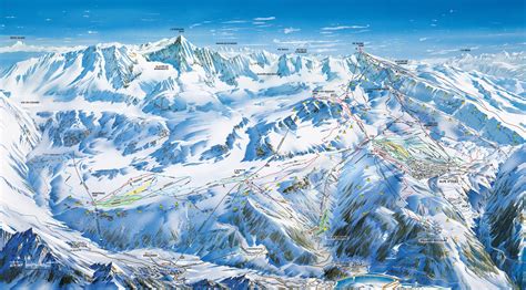 Alpe D Huez Pistenplan