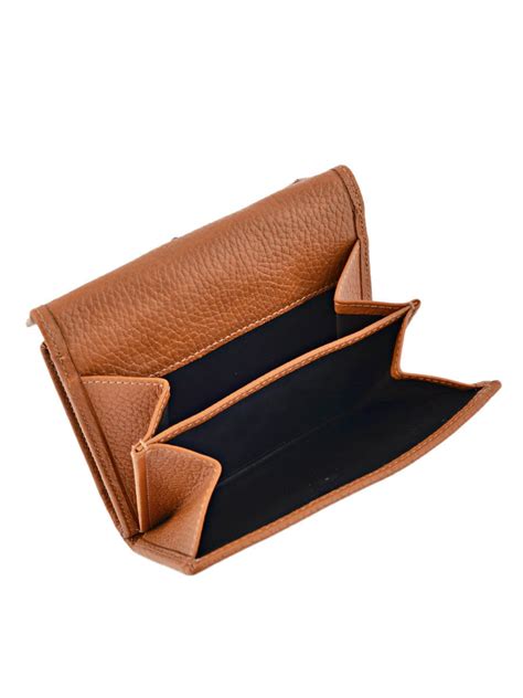 Portefeuille Nathan Baume TRIFOLD WALLET Cognac Livraison Gratuite