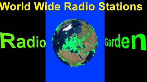 Radio Garden Live All Radio Station In The World Youtube