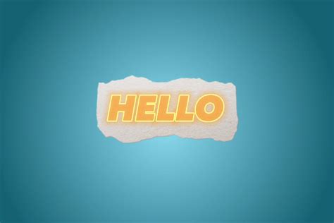 Hello Motion Graphic Graphic by ArulAraStudio · Creative Fabrica