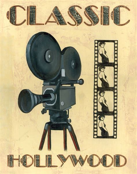 Classic Hollywood ~ art | Classic hollywood, Hollywood poster ...