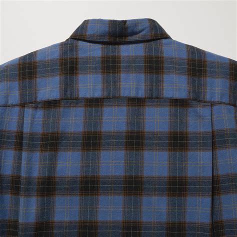 Flannel Checked Shirt Uniqlo Uk