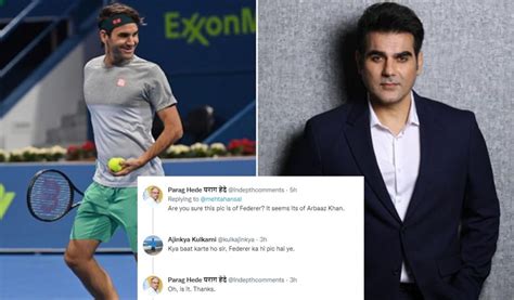 Bollywood Filmmaker Hansal Mehta Confuses Roger Federer With Arbaaz