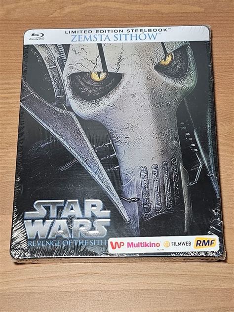 Gwiezdne Wojny Zemsta Sith W Blu Ray Steelbook Kielce Licytacja Na