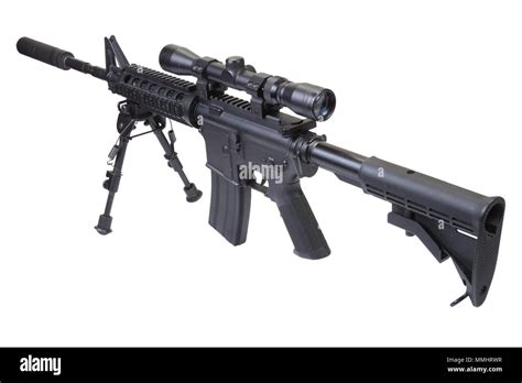 Fusil m16a2 Banque d images détourées Alamy