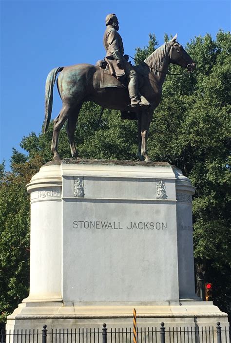 Thomas “stonewall” Jackson Monument Monument Avenue Richmond Virginia Civil War Arsenal