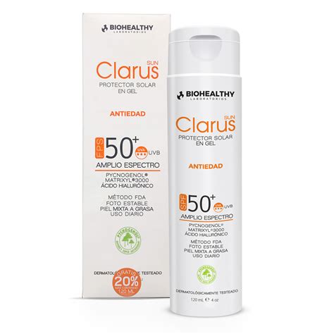 Clarus Gel Fps 50 120 Ml Biohealthy