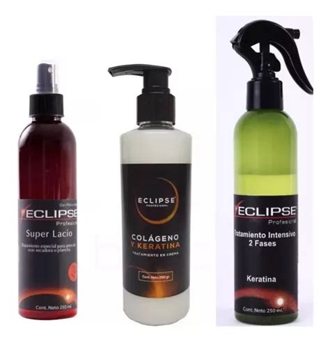 Kit Super Lacio Termoprotector Eclipse 250 Ml Keratina Envío gratis