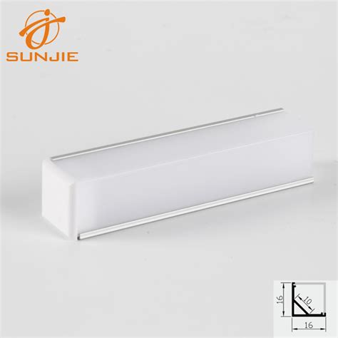 Fast Delivery Aluminium Profile Led Recessed Sj Alp1616b Corner