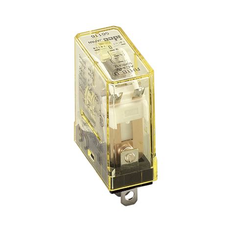 IDEC PLUG IN RELAY WITH INDICATOR SPDT 240VAC 10A RH1B ULCAC240V Relays