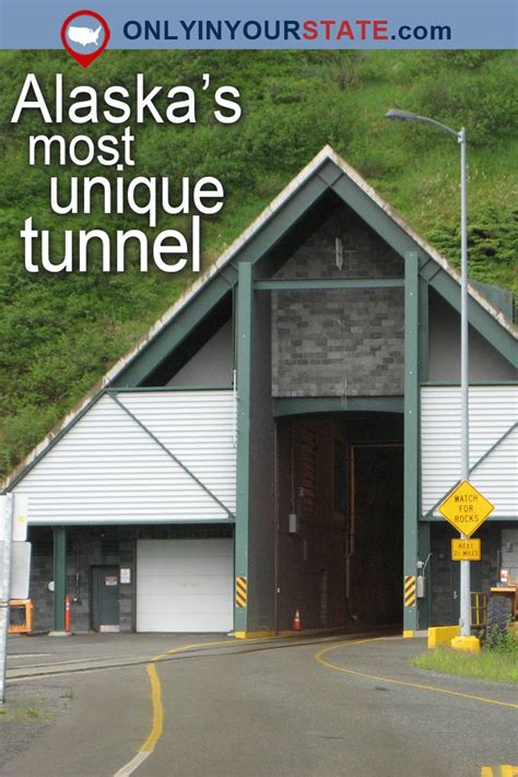 North America's Longest Single-Lane Highway Tunnel, Anton Anderson ...