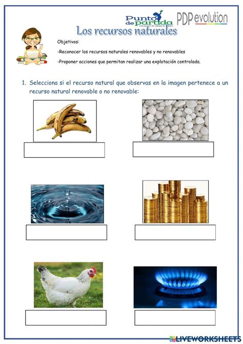 Recursos Renovables Y No Renovables Interactive Exercise For Tercer A O