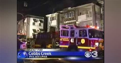 Philadelphia Firefighter Falls While Battling Fatal Blaze Firehouse