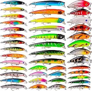 Fishing Lures Tackle Kits Hard Baits Minnow Pencil VIB Crankbaits