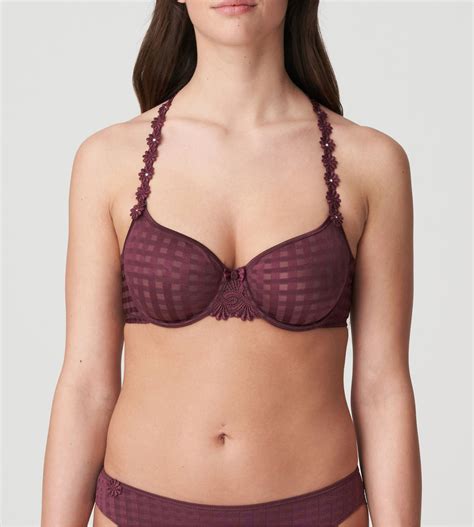 Soutien gorge emboîtant moulé Marie Jo AVERO Vin Lingerie Sipp