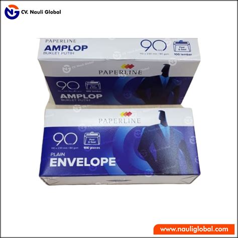 Amplop Putih Polos Panjang Paperline 90 Siplah