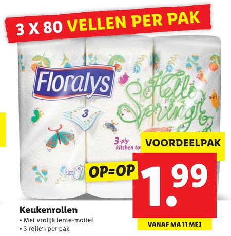 Floralys Keukenpapier Folder Aanbieding Bij Lidl Details