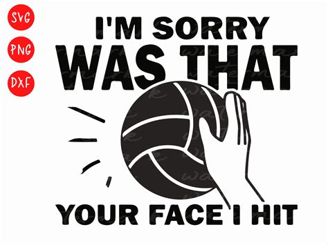 Volleyball Player Svg, Funny Beach Volle Graphic by DeeNaenon ...