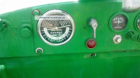 John Deere 820 Diesel Black Dash