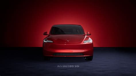 First Picture Of The Refreshed Tesla Model Y Aka Juniper Is Driving