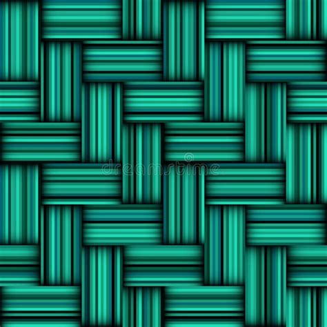 Seamless Vector Pattern. Tile Herringbone Geometric Pattern . Emerald ...