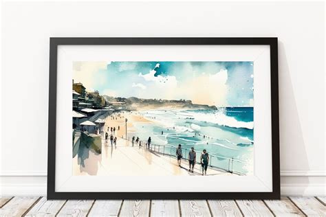 Bondi Beach Wall Art, Bondi Beach Digital Download, Australian Wall Art ...