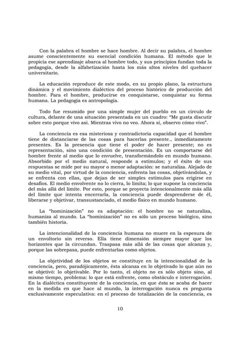 Freire pedagogía del oprimido PDF