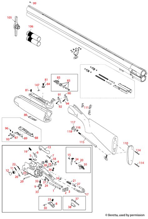 Beretta Field Iii Schematic Brownells Uk