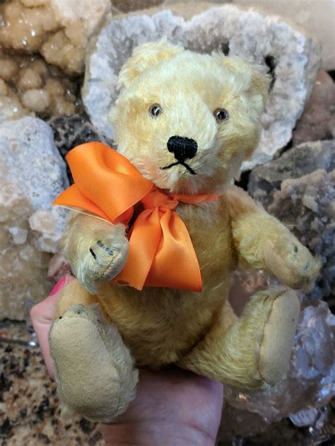 S Vintage Gold Steiff Original Teddy Bear Antique Teddy Bears