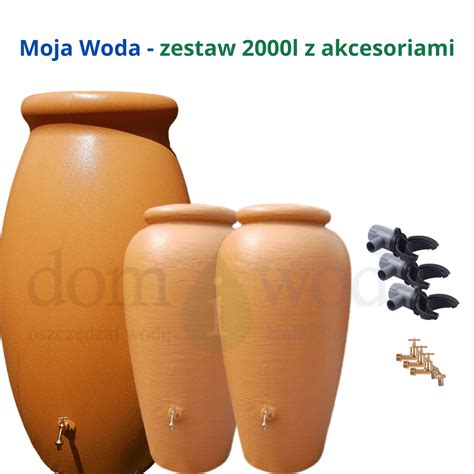 Darmowa Dostawa Moja Woda Zestaw 2000l Amfora 1000l X1szt Amfora