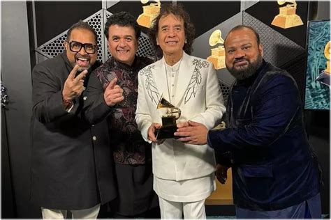 66th Grammy Awards: Shankar Mahadevan and Zakir Hussain's Fusion Band ...