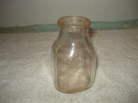 Vintage Sealtest Milk Bottle Half Pint Arctic Dairy Milk