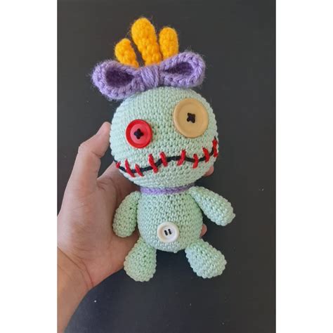 Xepa Lilo E Stitch Amigurumi Shopee Brasil