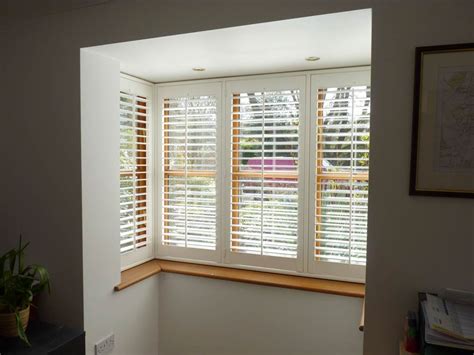 Photos Of Plantation Shutters On Square Bay Windows