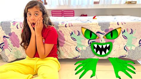 Sarah E A Hist Ria Do Monstro Debaixo Da Cama Monster Under The Bed