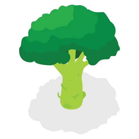 Broccoli Icon Set Isometric Style 14613001 Vector Art At Vecteezy