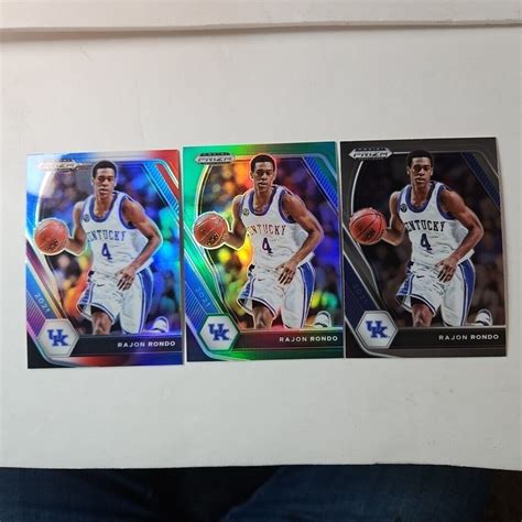 Rajon Rondo 2021 Panini Prism Draft Pick Basketball University Of