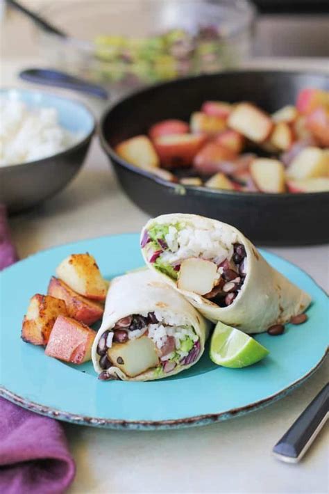 Vegan Breakfast Burritos The Roasted Root