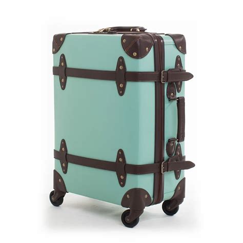 Beasumore Waterproof Retro Rolling Luggage Sippner Trolley Suitcase