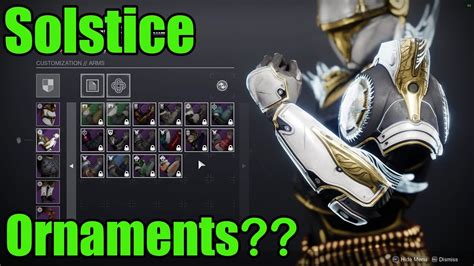 Destiny Can We Transmog Solstice Candescent Armor Glows Fixed