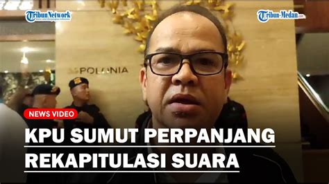 Kota Medan Dan Deliserdang Belum Serahkan Hasil Kpu Sumut Perpanjang