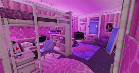 Aesthetic Led Bedroom Bloxburg Bmp 1st