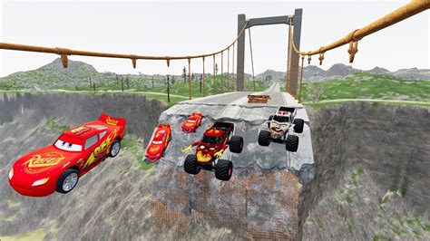 Lightning Mcqueen Vs Zombie Mcqueen Pixar Cars Vs Monster Trucks Zombie