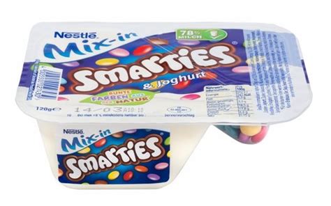 Test Nestl Mix In Smarties Joghurt Stiftung Warentest